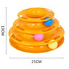 3/4 Levels Cat Toy Tower Tracks Cat Toys Interactive Cat Intelligence