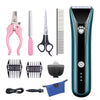 Pet Clipper Electric Pet Hair Trimmer Shaver Rechargeable Pet Dog Cat Low-Noise Hair Clipper Grooming Shaver Cut Machine Set