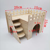 Hamster Swing SeesawSmall Nest Solid Wood Small House Hamster Sleeping