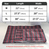 Cotton Pet Cushion Soft Dog Bed Mat Warm Dog Blanket Solid Fleece Lounger Bed For Small Medium Large Dogs Puppy Pet Products