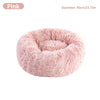 Doghouse Cat Kennel Size Cat Bed Family Round Plush Carpet Sofa Comfortable Pet Bed Donut Dog Bed Top text: Product parameters