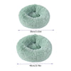 Doghouse Cat Kennel Size Cat Bed Family Round Plush Carpet Sofa Comfortable Pet Bed Donut Dog Bed Top text: Product parameters