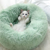 Doghouse Cat Kennel Size Cat Bed Family Round Plush Carpet Sofa Comfortable Pet Bed Donut Dog Bed Top text: Product parameters